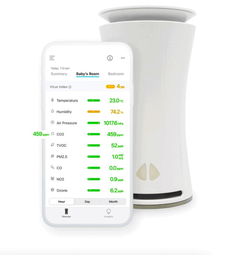 uHoo Smart Indoor Air Sensor